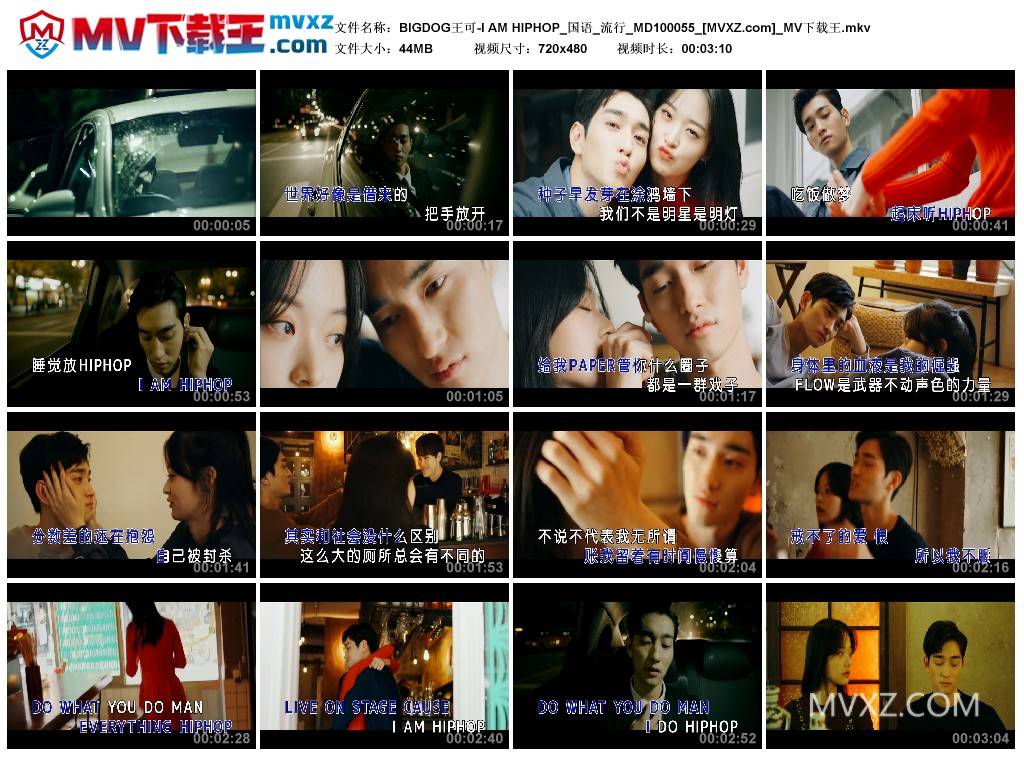 BIGDOG王可-I AM HIPHOP_国语_流行_MD100055